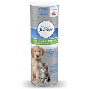 Febreze Extra Strength Pet Odor Eliminator Room & Carpet  Deodorizing Powder Endorsed by BISSELL, 32 ounces