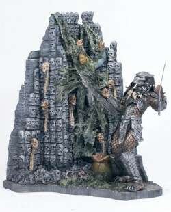 McFarlane Toys AVP Alien VS. Predator Movie Series 2 Action Figure Scar Predator with Victim
