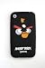 Black Angry Bird Silicone Case for iPhone 3g 3gs Fits iPhone 2