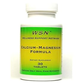WSNŽ Calcium Magnesium Formula - Real Food Nutrients that Nourish the Body by Wellness Support Network