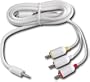 Dynex DX-IPAVC - Video / audio cable - composite video / audio - RCA (M) - mini-phone 3.5 mm 4-pole (M) - 6 ft