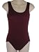 Capezio Adult Sz Small Ribbed Tank Leotard Burgundy
