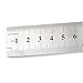 uxcell® Stainless Steel Double Side Measuring Straight Edge Ruler 60cm 24 Inch