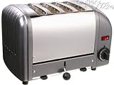 Dualit 6 Slice Vario Bread Toaster - Metallic Charcoal  from Dualit