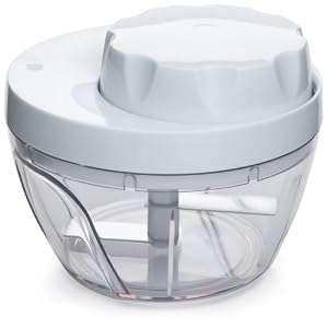 Carefree Kitchen X70113 Twisting Vegetable Chopper, White