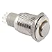 Angel Eye YELLOW Led Light 16mm 12V stainless Steel Momentary Push Button Switch