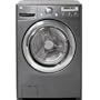 LG : WM2455HG 27 Front-Load XL Washer - Pearl Gray