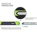 iPhone 6S Plus Case, TOTU Scratch Resistant Thin Dual Layer Protective Hybrid Case Shock Absorbing Technology Case for Apple iPhone 6 Plus (2014) and iPhone 6S Plus (2015) - Lime Green/Blue
