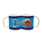 NBA New Orleans Hornets 2 Pack 11oz White SportsBall Mug