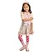 Angelina 6-Pack Girls Winter Tights [Heel and Toe] Assorted Patterns #0031_M