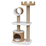PetPal 4 Level Recycled Paper Made Cat Furniture, 24-Inch by 18-Inch by 50-Inch