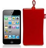 41Ly RDYJPL. SL160  Genuine MOFI Fashion Pouch for Apple iPod Touch 4G   RED