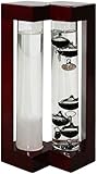 Ambient Weather AW-YG737S-RD Admiral Fitzroy Storm Glass and Galileo Thermometer