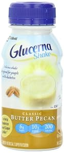 Glucerna Shake Butter Pecan, 8 Ounce Bottles (Pack of 24)