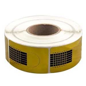 500 CARTINE NAIL ART RICOSTRUZIONE UNGHIE ALLUNGAMENTO GEL TIPS