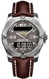 NEW BREITLING AEROSPACE MENS SOLID WHITE GOLD WATCH J7936211/F530