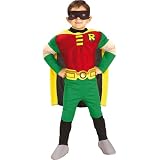 Teen Titans Robin Muscle Chest Costume: Boys Size 