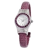 Birthstone Women's February Amethyst Bangle Watch #0701BG0002