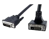 StarTech.com DVIDDMMBA6 6-Feet 90° Down Angled Dual Link DVI-D Monitor Cable - M/M