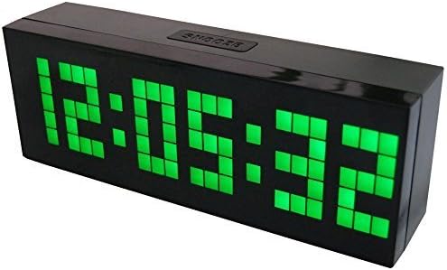 Chihai Digital Led Clock Wall Alarm Digital Calendar Clock Count Down Timer(green) by Chihai