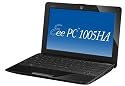 Netbook ASUS Eee PC 1005HA-V 10 Zoll/25,4 cm WSVGA N 270 mit 1,6 GHz, 533 MHz FSB 160 GB 1024 MB