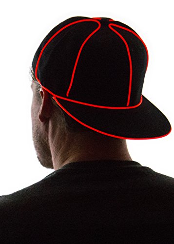 Neon Nightlife Light Up Snapback Hat