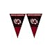 South Carolina Gamecocks NCAA 25Ft String Of 6 x 9" Party Pennants (Flags)"