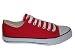 Game Day Lo Top Red Canvas