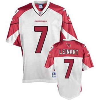 Matt Leinart Cardinals White Reebok Replica Jersey - Size 52 - XL