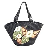 Straw Studios Zipper Closure Handbag