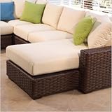 Contempo Left Arm Chaise Seat Cushion Fabric: Canvas Turf