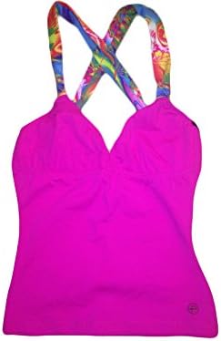Women's Protokolo Fuchsia Tank Top 1575 - Yoga Running Crossfit Fitness (M)