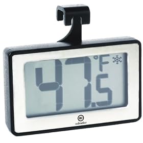 Buy Admetior Stainless Steel Digital Fridge Freezer Thermometer now!