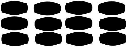 Chalkboard Labels Set of 12 Peel and Stick