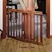 Evenflo Home Décor Wood Gate - Dark Auburn