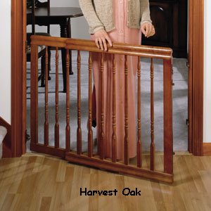 Evenflo Home Décor Wood Gate - Dark Auburn
