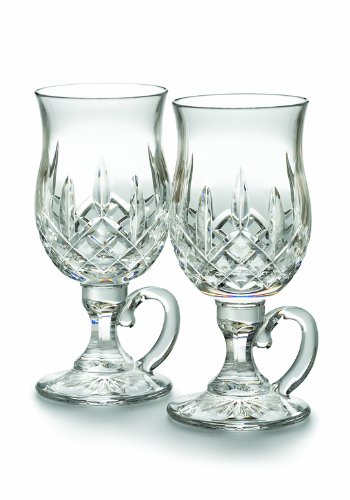 Waterford Lismore Irish Coffee Pair, 8-Ounce