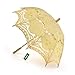 TOPTIE Parasol en dentelle Vintage, parapluie de mariée de mariage, Parasol photo, décoration de fête de Noël
