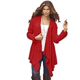 Denim 24/7 Plus Size Hankie Cardigan