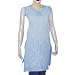 Sleeveless Summer Tops for Women Fine Cotton Chikan Embroidery by Hand Size S