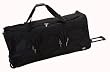 Fox Luggage PRD340-BLACK 40 in. Rolling Duffle Duffle Bag - Black - Polyester