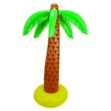 6ft Inflatable Palm Tree Luau Accessory Brand New