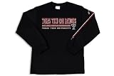 Texas Tech Red Raiders 100-Percent Cotton Long Sleeve T-Shirt (X-Large, Black)