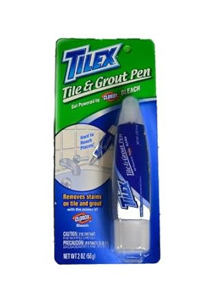Amazon.com: Tilex 30629 Tile and Grout Cleaner Pen with Clip String, 2 ...