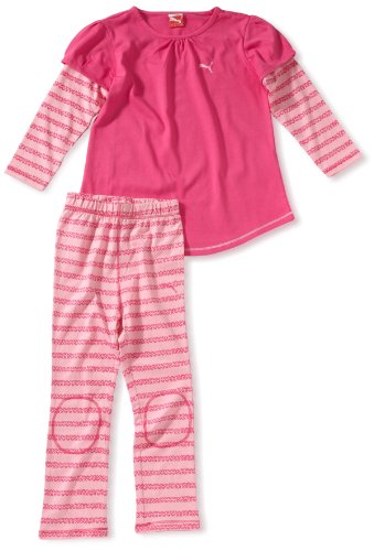 PUMA Kinder Trainingsanzug Story, raspberry rose-prism pink, 86, 816910 01