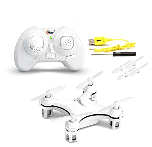 Top RaceÂ® 4 Channel Micro Quad Copter TR-MQ1 Smallest Quad Copter in the world (White)