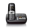 Gigaset CX610A ISDN Schnurlostelefon (4,6 cm (1.8 Zoll) TFT-Farbdisplay, Anrufbeantworter, Babyalarm, Eco-Mode, Freisprecheinrichtung) pianoschwarz