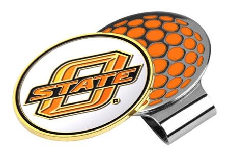 Oklahoma State Cowboys Osu Ncaa Hat Golf Clip With Ball Marker