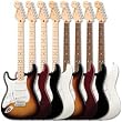 Standard Stratocaster Left Handed Electric Guitar (Candy Apple Red with Rosewood Fingerboards)