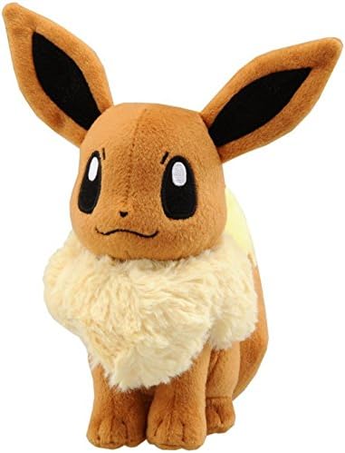 Eevee Anime Animal Stuffed Plush Toy, 6-Inch